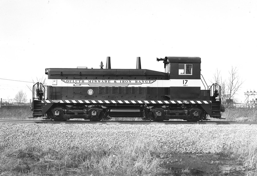 Switcher diesel locomotive