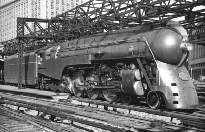 New York Central 4-6-4 “Hudson” No. 5344 in four photos