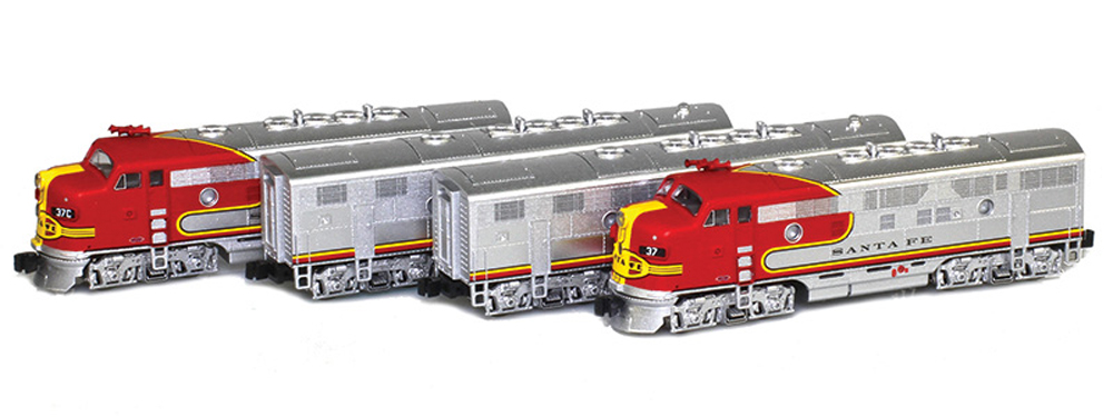 American Z Line Electro-Motive Division F7A-B-B-A set.