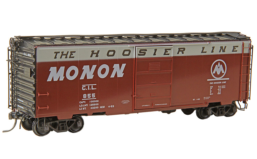 Kadee HO scale Monon Pullman-Standard 40-foot PS-1 boxcar
