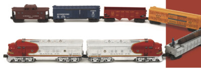 Lionel O gauge outfit No. 2227W from 1954