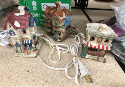 Thrift stores have cheap stuff for your train layout