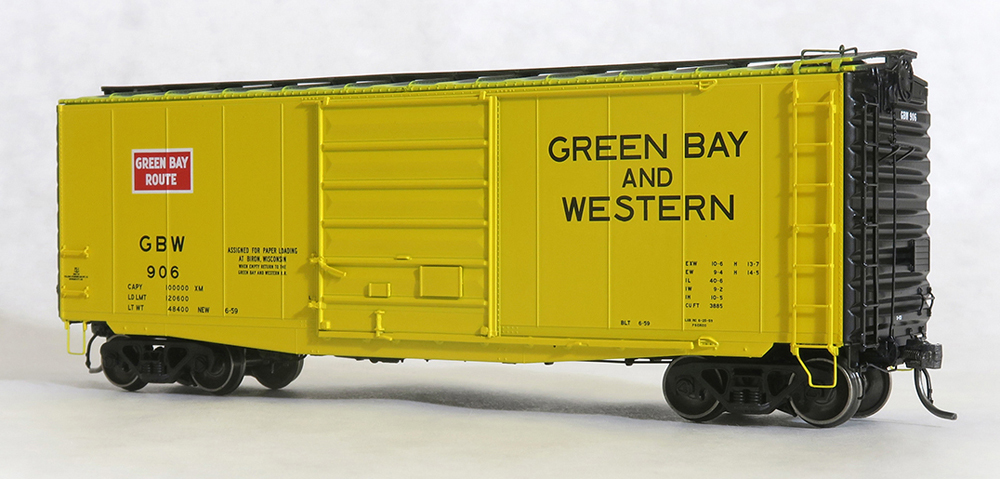 Green Bay & Western Pullman-Standard 40-foot PS-1 boxcar