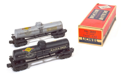 Lionel No. 2855 Sunoco tank cars