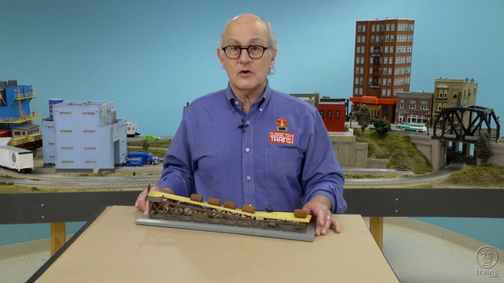 Roger Carp with Lionel no. 362 barrel loader