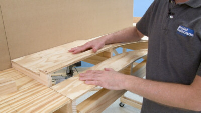 State Line Route in N scale: Adding layout elevations, Episode 4