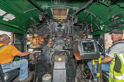 UP Museum holds auction for Big Boy cab ride