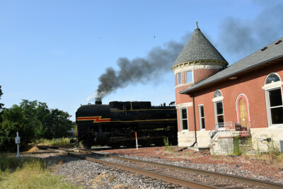 Iowa Interstate’s QJ 2-10-2 steam locomotive in photos