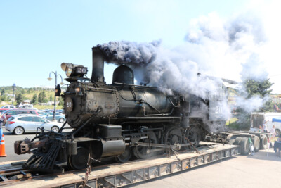News Photos: RGS No. 20 arrives at Cumbres & Toltec