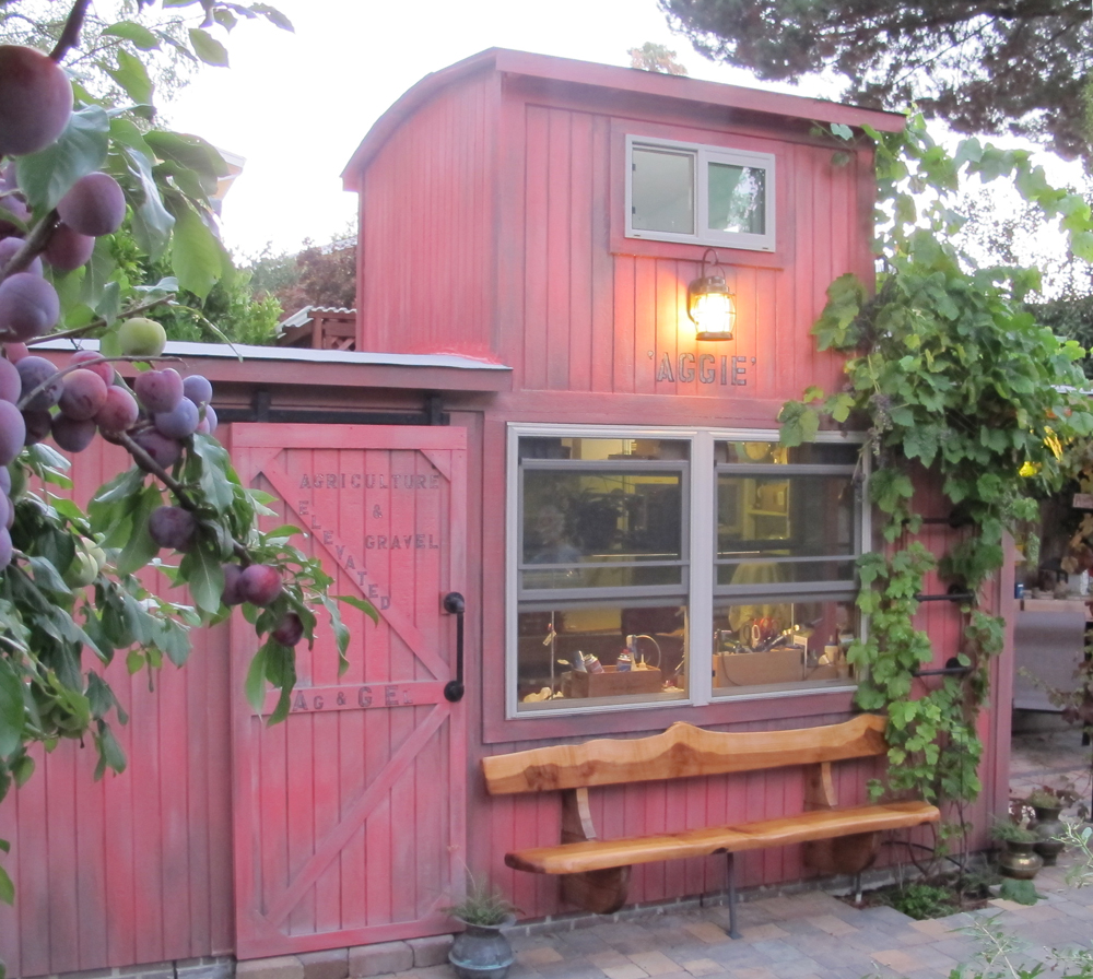 A replica working caboose