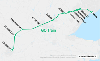 GO Transit to launch service to London, Ontario