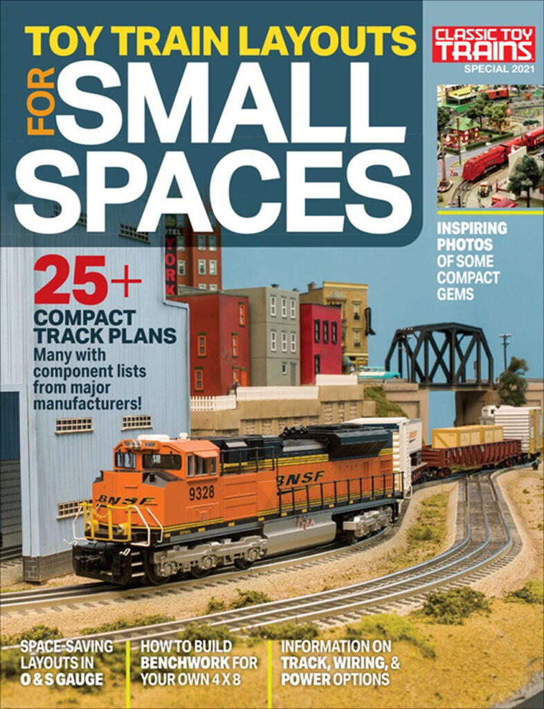 Toy Train Layout for Small Spaces issue cover