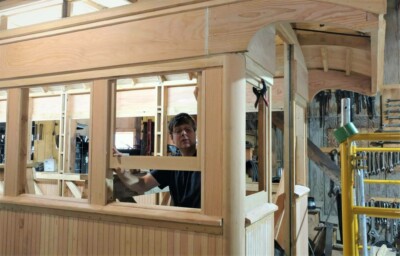 Maine museum launches campaign to finish narrow gauge coach’s reconstruction