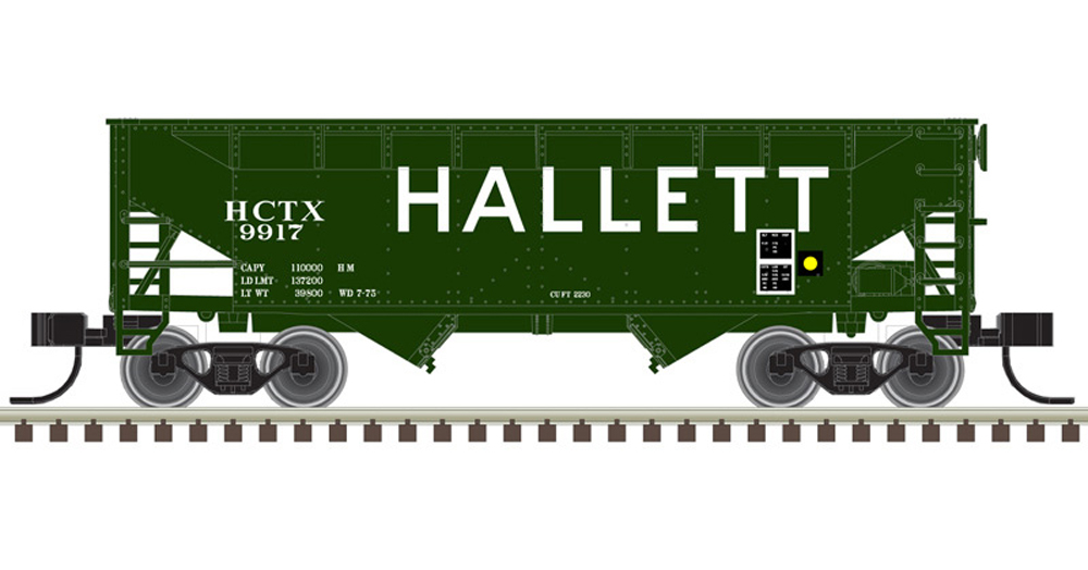 Hallett two-bay offset-side hopper.