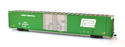 Tangent HO scale Greenville 86-foot high-cube boxcars