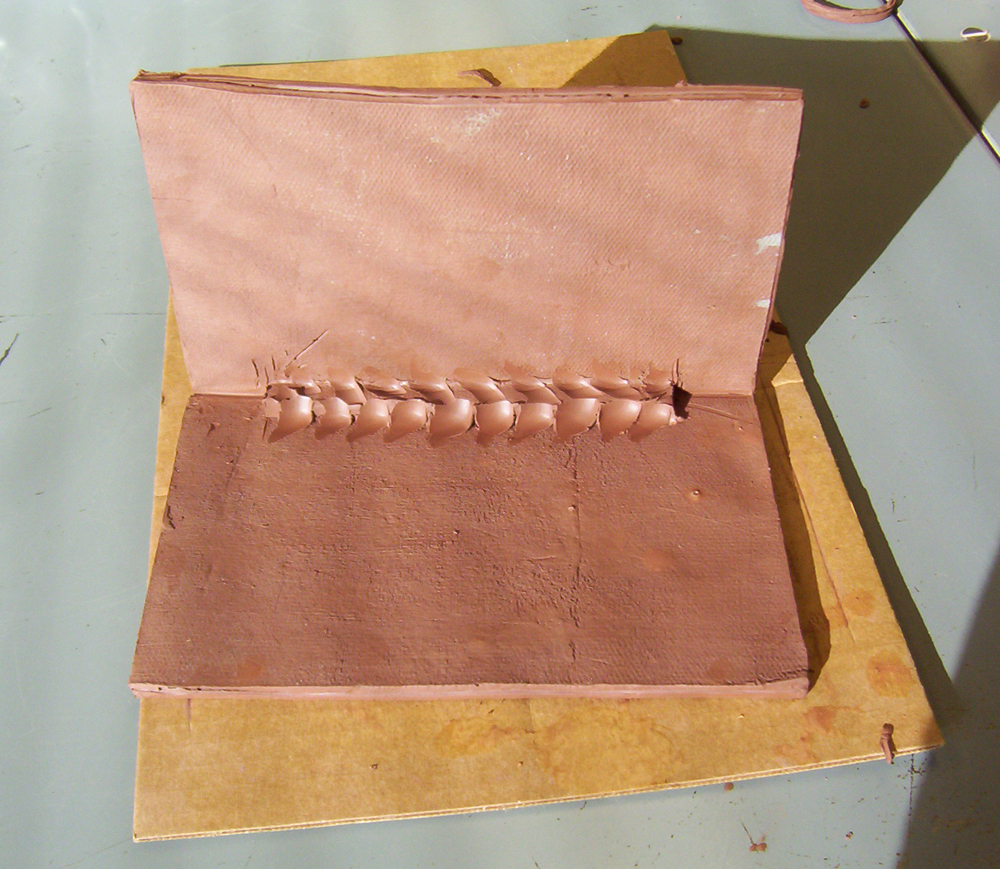 Two roof pieces attached