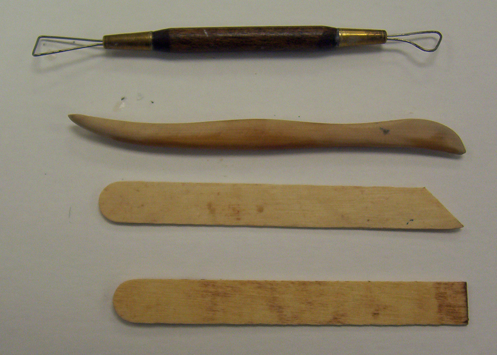 Tools for scribing clay