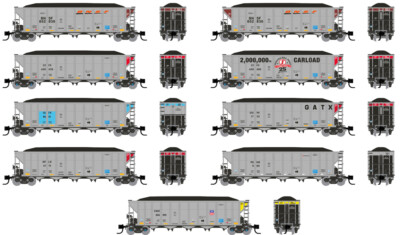 Rapido Trains announces N scale FreightCar America AutoFlood III coal hopper