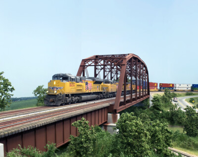 Union Pacific N Scale and HO Scale inspiration gallery