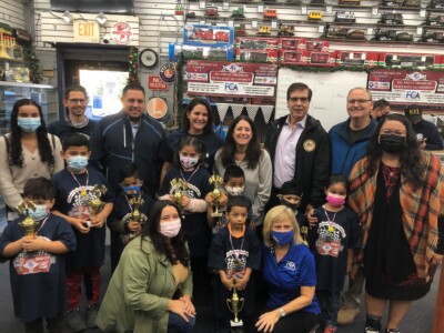 Train race for charity nets $10,000