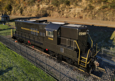 Horseshoe Curve diesel receives new paint