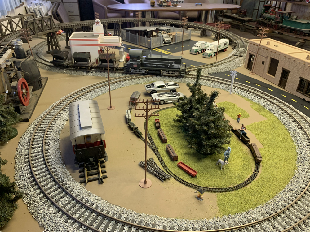 A section of a large-scale layout