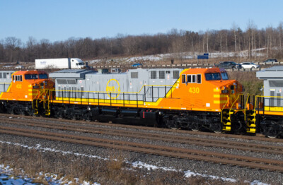 News photos: New QNS&L power on the move