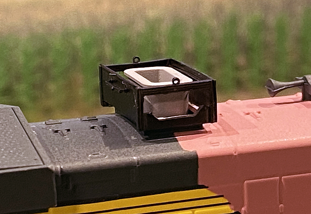 An electric exhaust stack cap.