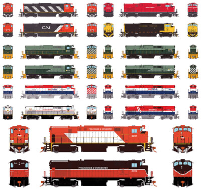 HO locomotives Amherst 2022 in review