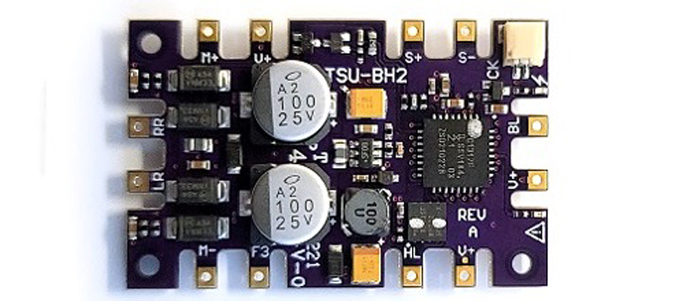 SoundTraxx Tsunami2 TSU-BH2 decoder.