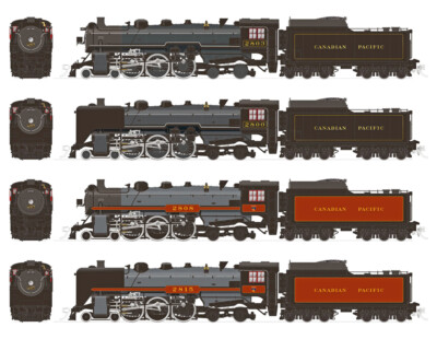 Rapido adds to HO scale Icons of Canadian Steam line