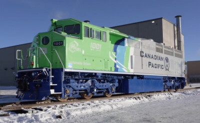 Canadian Pacific’s hydrogen-powered locomotive makes first revenue run