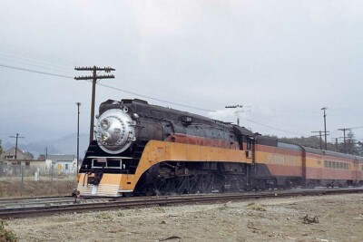 The Southern Pacific Daylight passenger trains