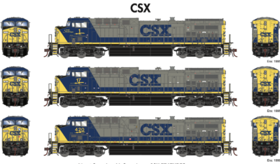 Athearn adds General Electric AC4400CW to Genesis 2.0 line