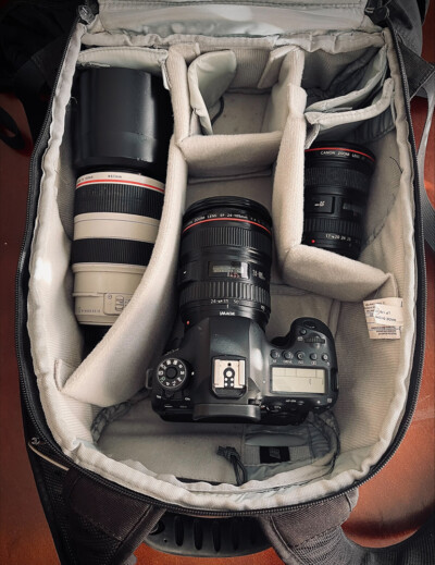 What’s in Chase Gunnoe’s camera bag?