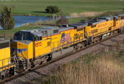 How to store diesel locomotives in North America