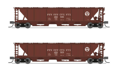 Pennsylvania RR class H32 covered hopper from Broadway Limited Imports