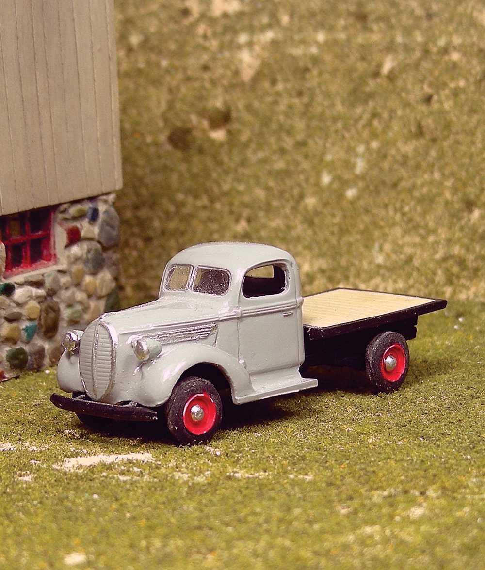 gray truck