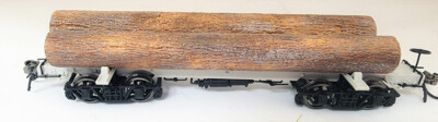HO scale skeletal logging truck by KR Models
