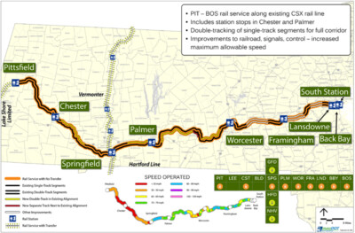 Massachusetts legislation includes East-West Rail funding