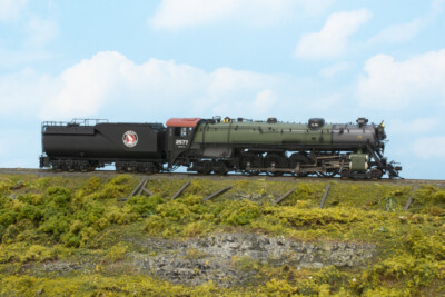 Great Northern class S-2 4-8-4 steam locomotive from Broadway Limited Imports