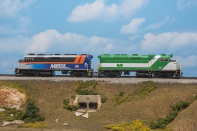 General Motors Diesel Division F59PH diesel locomotive from Rapido Trains