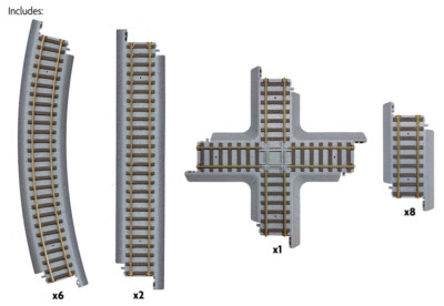 Power-LOC figure eight expander set from Wm. K. Walthers Inc.