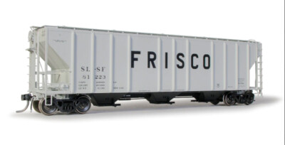 Pullman-Standard PS-2CD 4,427-cubic-foot capacity three-bay low-side covered hopper from ExactRail