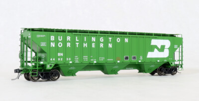 Pullman-Standard 4,750-cubic-foot capacity three-bay covered hopper from Tangent Scale Models