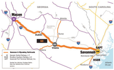 Genesee & Wyoming railroad to serve new Hyundai plant in Georgia