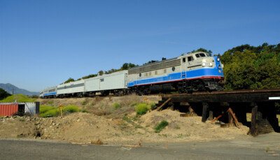 News Photo: Sierra Northern operates test passenger train in Southern California