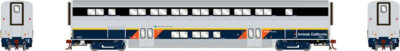 Amtrak California II (Surfliner) passenger cars from Athearn Genesis