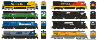 General Electric C30-7 diesel locomotive from Rapido Trains