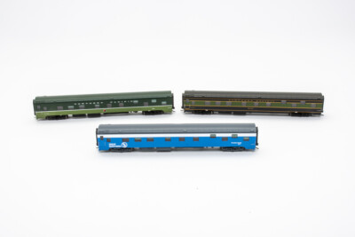 RailSmith Models 8-duplex-roomette, 6-roomette, 3-bedroom, 1-compartment lightweight sleeper